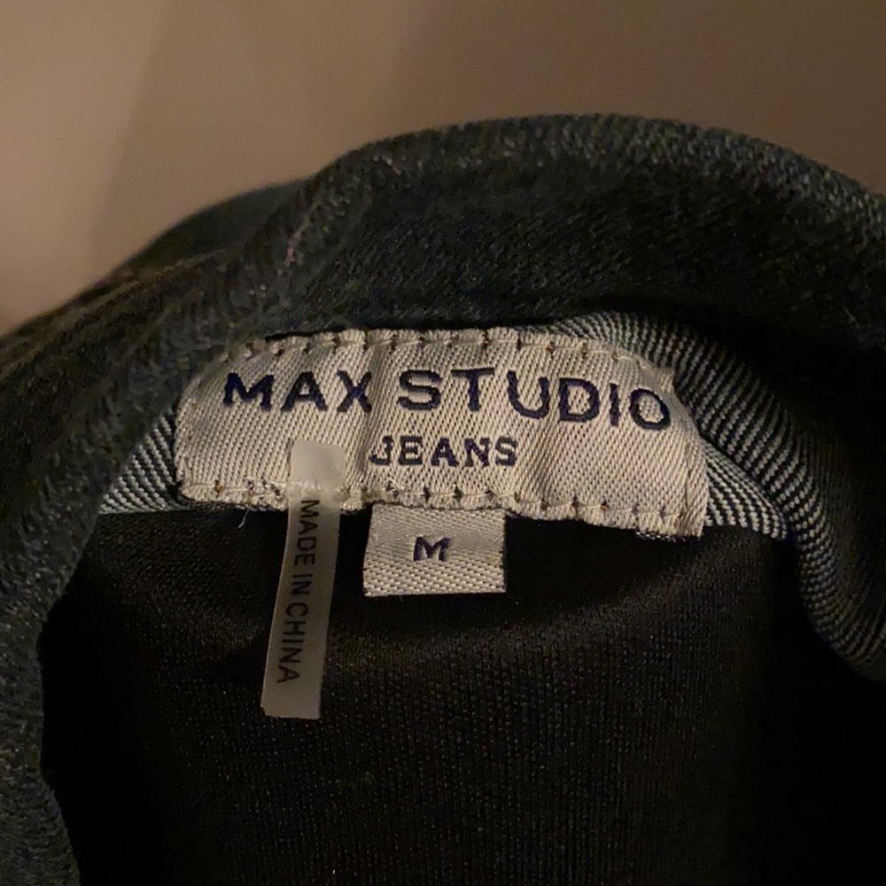 Max Studio Jean Jacket Size M - Picture 4 of 4